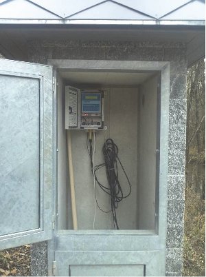 &nbsp;Obrázek – Automatická vodoměrná stanice v&nbsp;hlásném profilu Loděnice